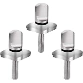 Sikawai Fin Screw 316 Stainless Steel No Tool Compatible with Long-Board and S-UP Surfing Accessories Pack of 3