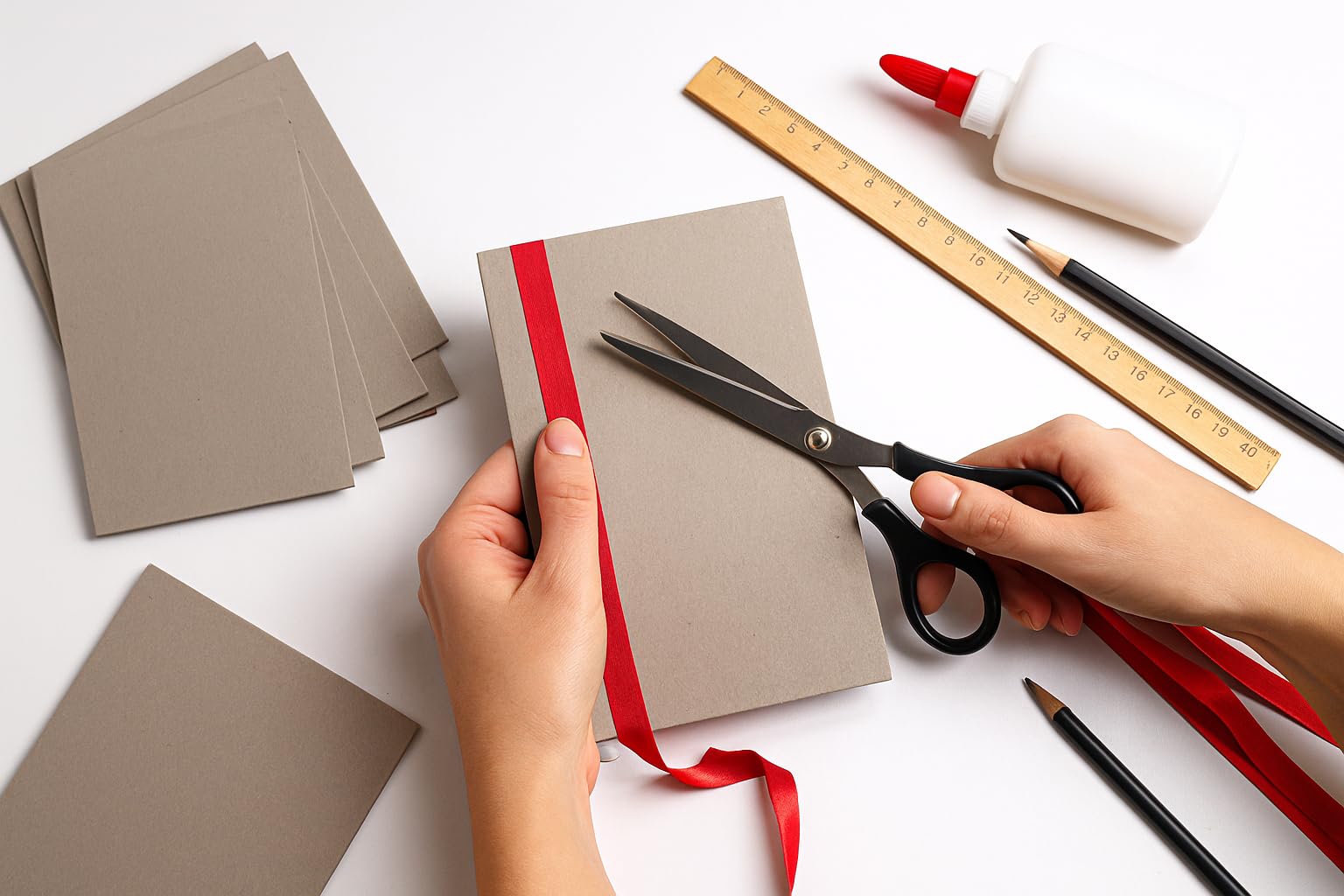 A5 Grey Card 1500 Micron Thick (50)