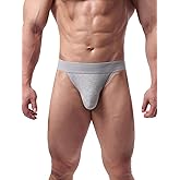 Summer Code Mens Underwear Briefs Low Rise Ribbed Bikini Underpants Cool Comfort Bulge Pouch Undies Briefs