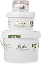 Shealife Moroccan Black Soap Savon Beldi 1kg Natural Olive Oil Exfoliating view 2