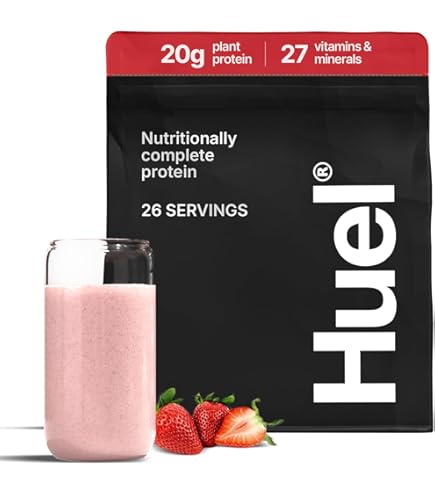 Amazon.com : Huel Black Edition | Banana 40g Vegan Protein Powder