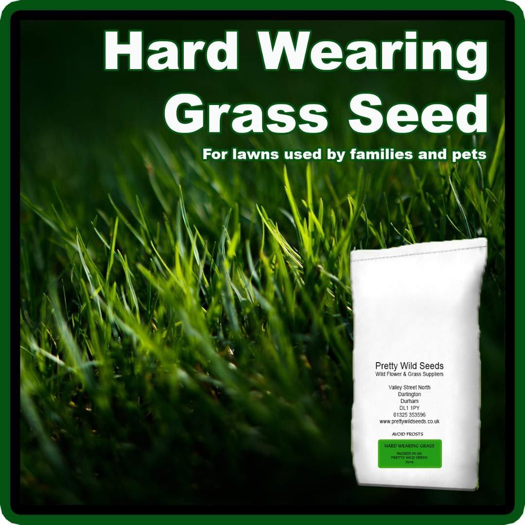 1Kg Pro Hard Wearing Grass Seed Perfect for Families & Pets