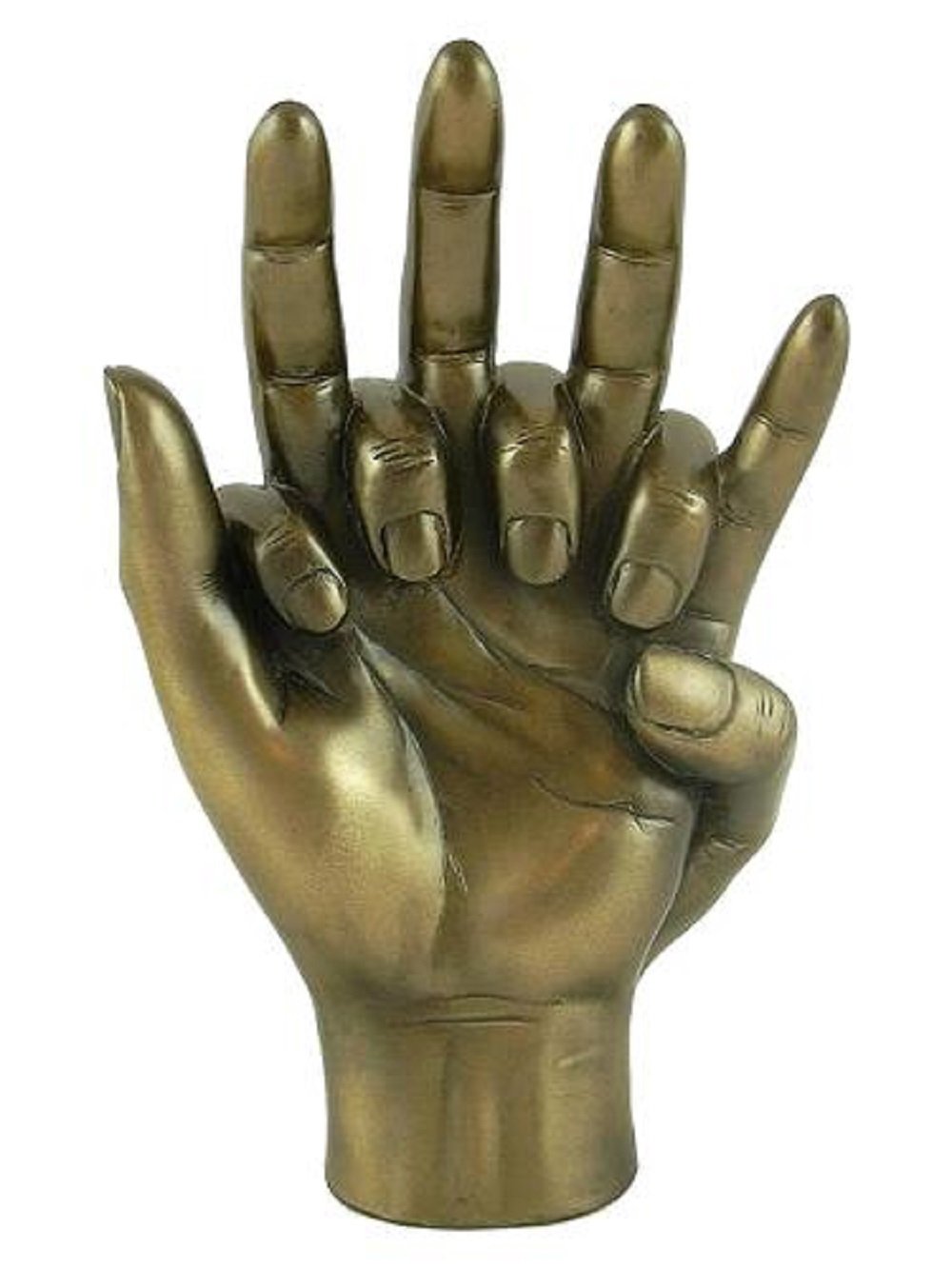 Fiesta studios HANDS ENTWINED Bronzed Sculpture, Lovers, Engagement, Wedding or Anniversary