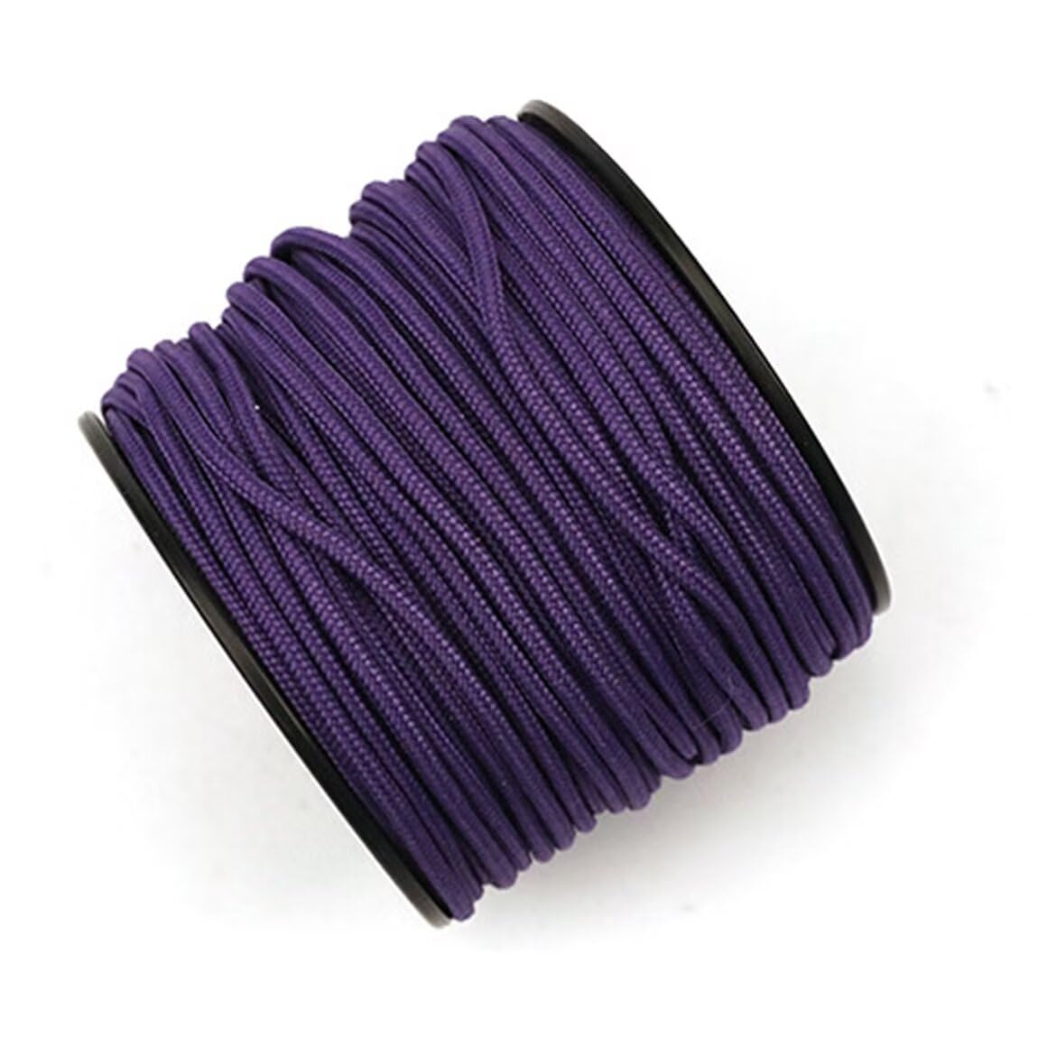 Photo 1 of 1/8in(3mm) 164ft Nylon Rope Solid Braided Cord 5 Stands Paracord Thin String for Crafts Multipurpose UV Resistant for Tent Garden Clothesline and Outdoor Tarp(Purple)