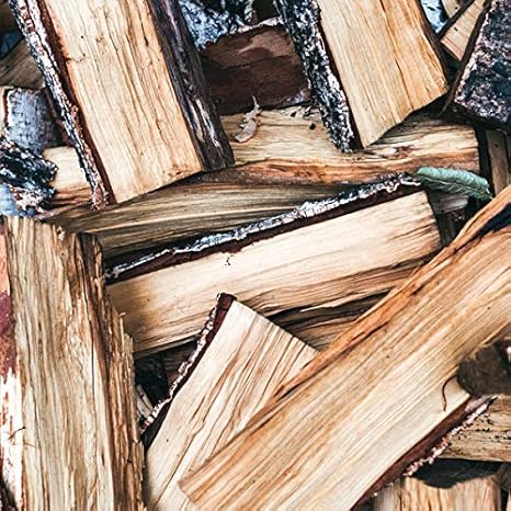 20kg Of The Chemical Hut Hardwood Ash Kiln Dried Wooden Logs Coal