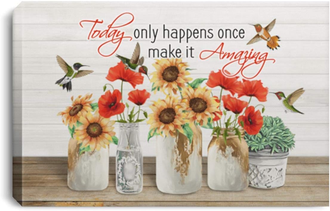 Today Only Happens Once Make It Amazing Quote Amazon.com: Meaningful Quote: Today Only Happens Once Make It Amazing