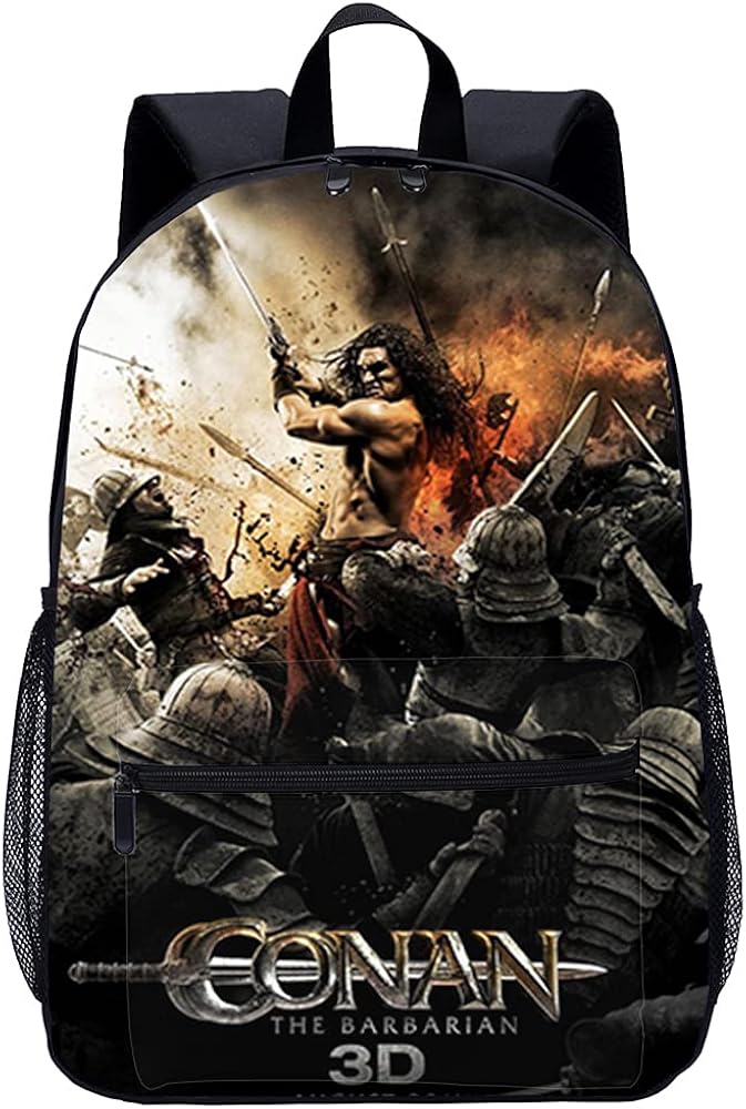 Conan the Barbarian Classic Schoolbag Backpack Movie characters School