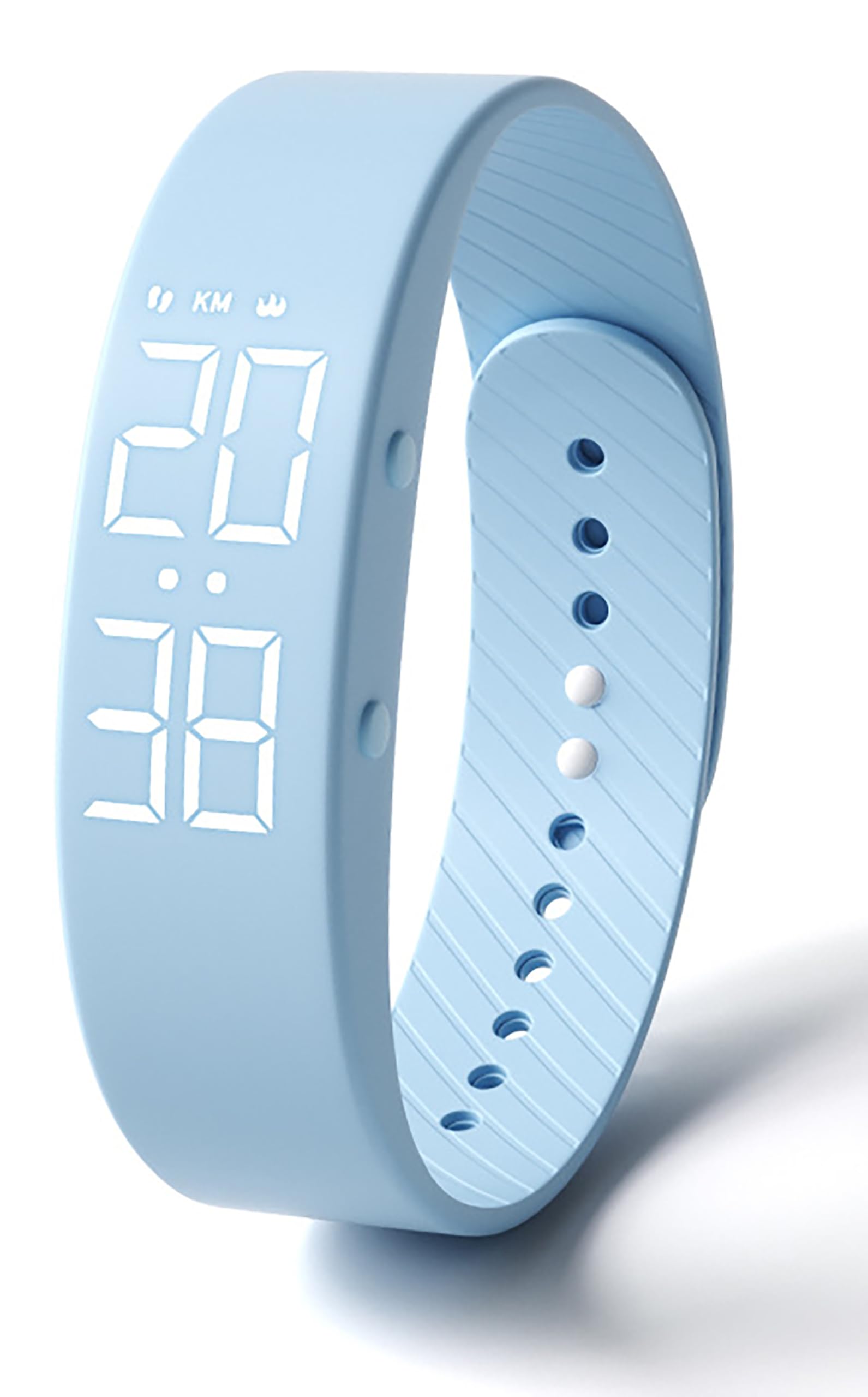 Photo 1 of CNBRO Fitness Watch Step Counter Calorie Waterproof Pedometer Watch Vibrating Alarm Activity Tracker Digital Watches for Men Women Running (NO APP)