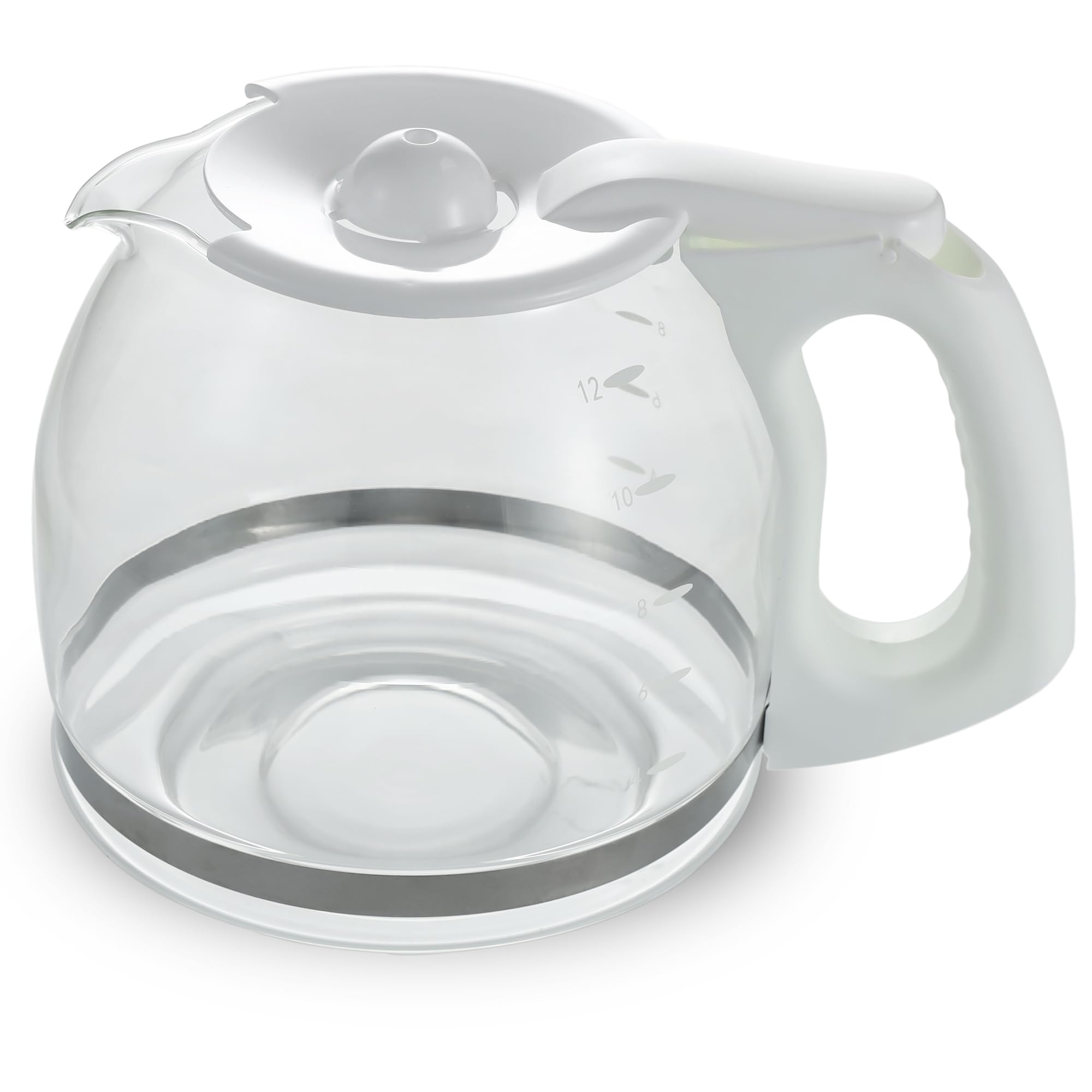 BESBARISTA 12-Cup Glass Replacement Carafe for Coffee Model