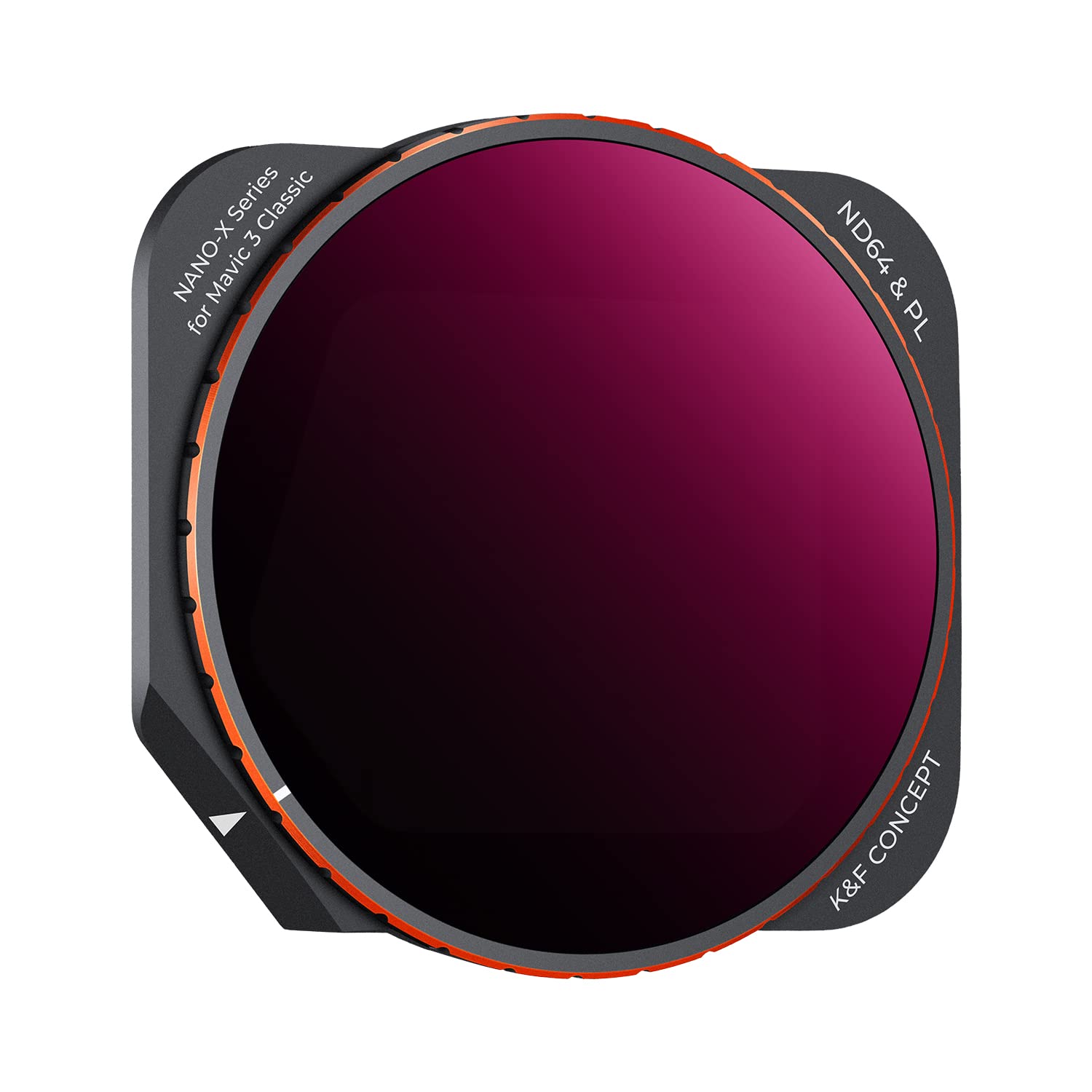K&F Concept ND64/PL Filter Compatible with DJI Mavic 3 Classic, ND CPL Neutral Density Polarizing 2-in-1 Filter