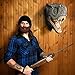 Beardo Original Detachable Beard Hat, Black Brown