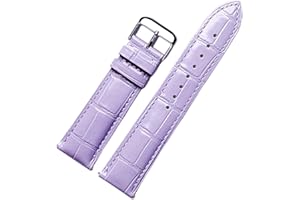 MOREANBELT Moran Genuine Leather Watch Band Quick Release 18mm 20mm 22mm Replacement Smartwatch Strap Compatible for Samsung Galaxy Watch 5/4/3,Garmin Watch,Huawei,Fossil,Seiko,Citizen,Ticwatch