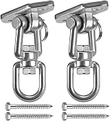 WAREMAID 304 Stainless Steel Swing Hanger Kit 450kg 360° Swivel Hook