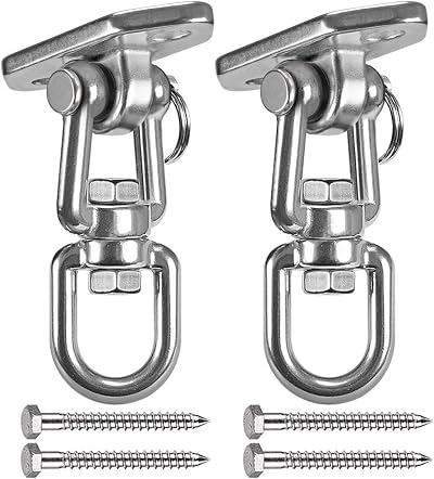 WAREMAID 304 Stainless Steel Swing Hanger Kit 450kg 360° Swivel Hook