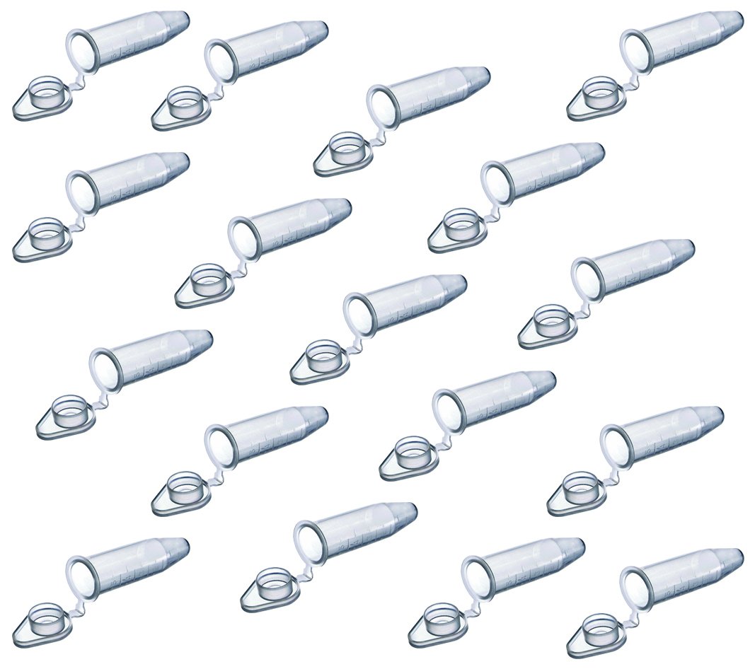 Amazon アズワン マイクロチューブ T2076SCA 透明(γ線滅菌済) 5ml 20個/袋×10袋入 /3631011