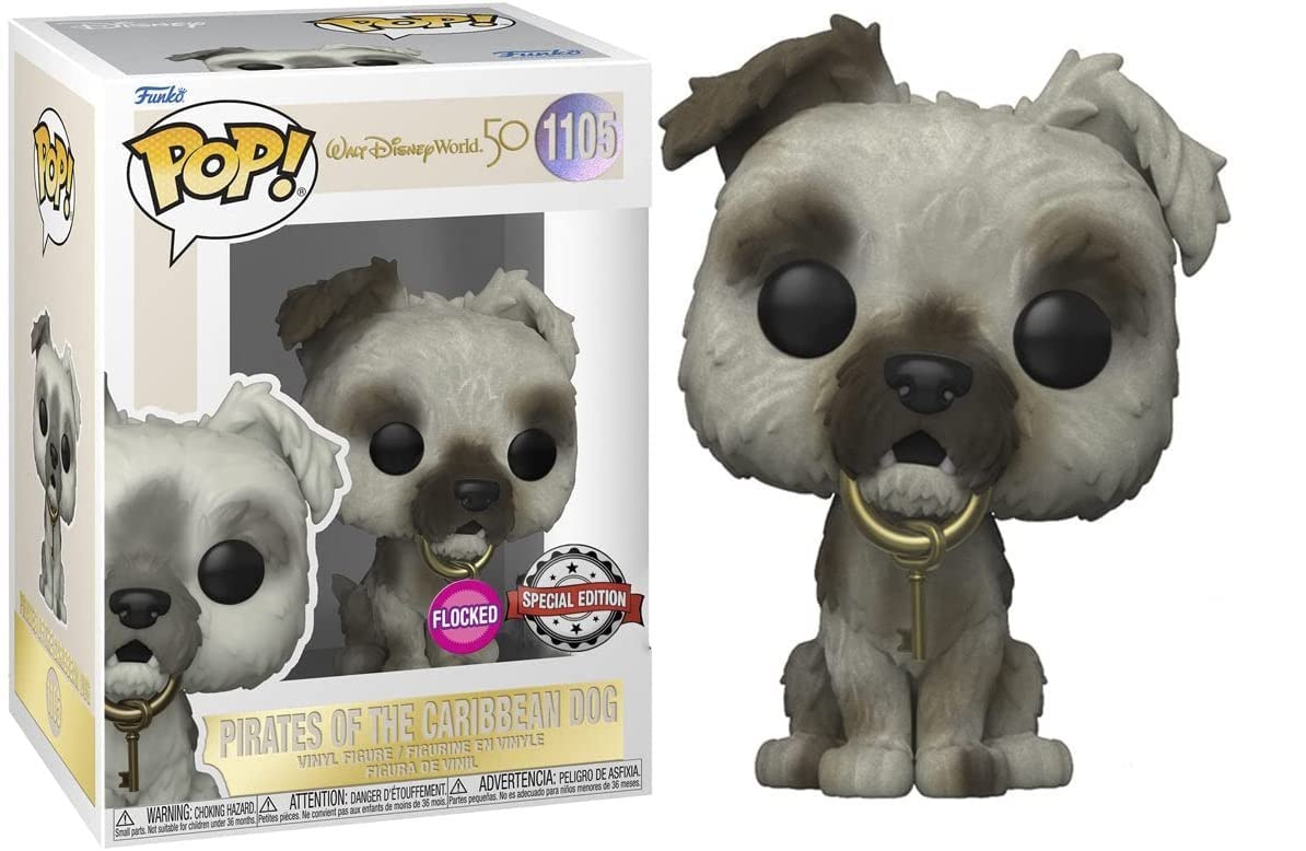 Funko Pop! Walt Disney World 50th Anniversary Pirates of The Caribbean Dog Flocked Vinyl Figure - BoxLunch Exclusive