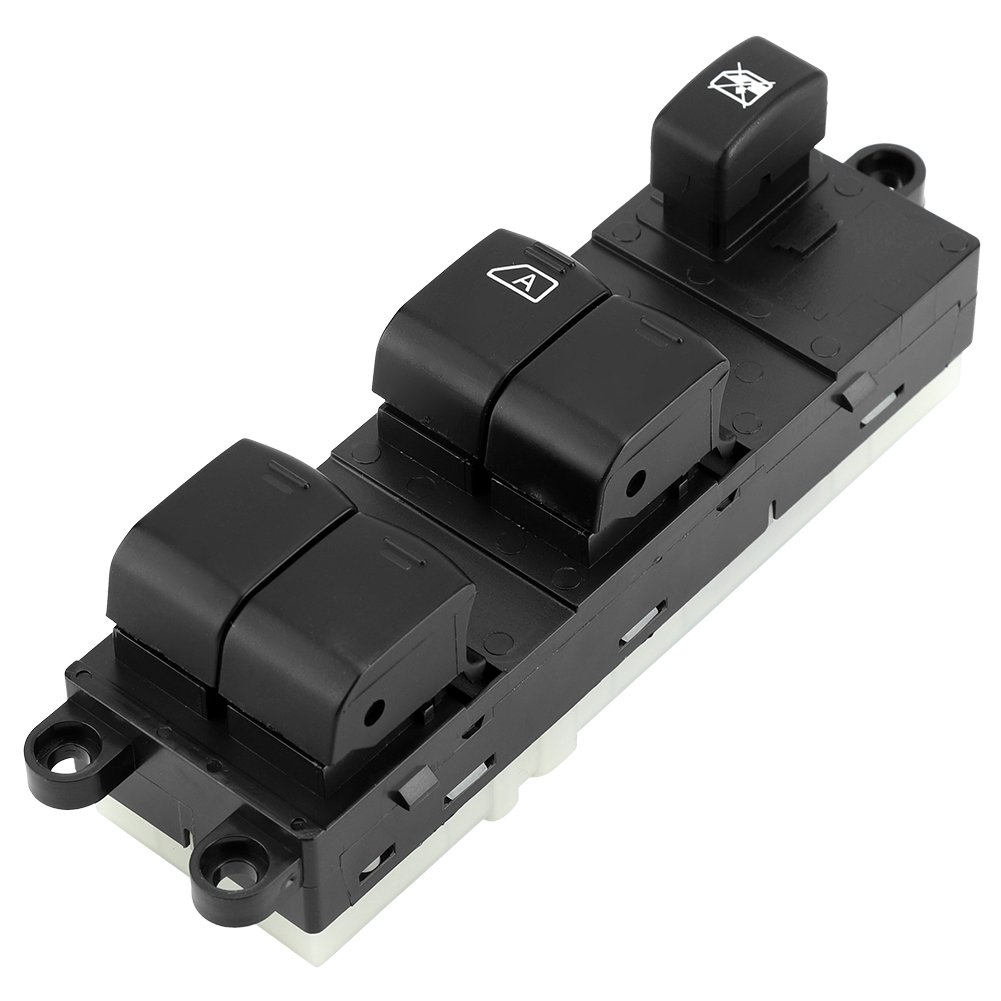 Power Window Switch, Electric Power Master Window Switch for Navara D40b Pathfinder Qashqai 2005-2016 25401-EB30B