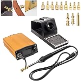 BAUSATZ Electric Leather Heat Edge Creaser Machine Sealing Stamping Heater AC 110-230V Internally Heated Type Electric Leather Ironing Machine
