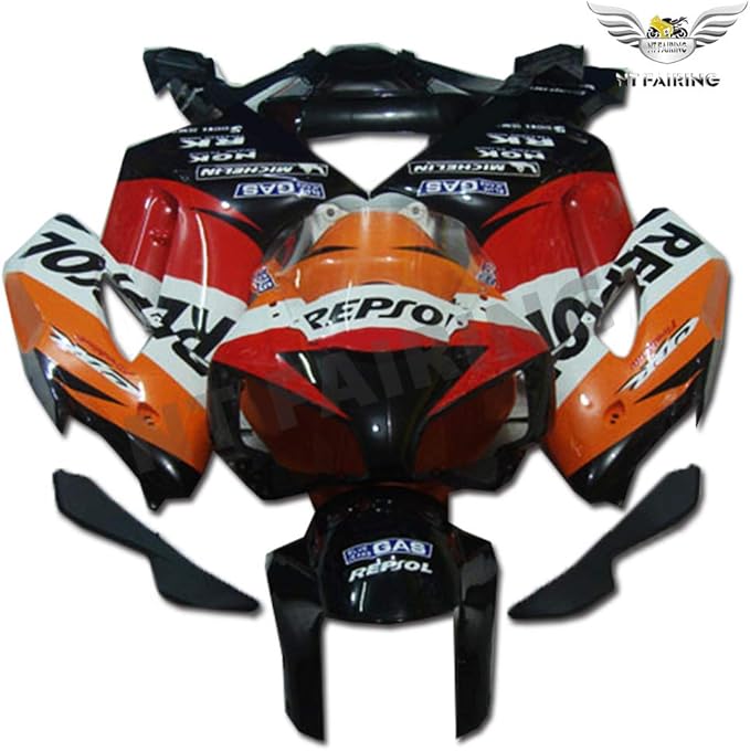 NT FAIRING Orange Repsol Fairing Fit for HONDA 2004 2005