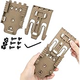 Quick Locking System Kit with QLS 19 Locking Fork and QLS 22 Receiver Plate Platform Attachment for Duty Holster Adapter Base