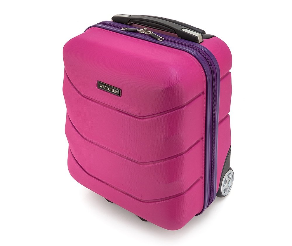 Bagaglio a mano WITTCHEN Trolley Bagaglio a mano Materiale: ABS Valigia  rigida 2 ruote Peso: 2 kg Colore: Bianco Dimensioni: 25x42x32 Capacità: 25  L 56-3A-281-88 urban-earth.co.uk