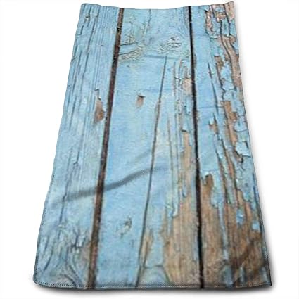Amazon Com Xayeu Old Barn Stripes Wood Wallpaper Bath Towels For