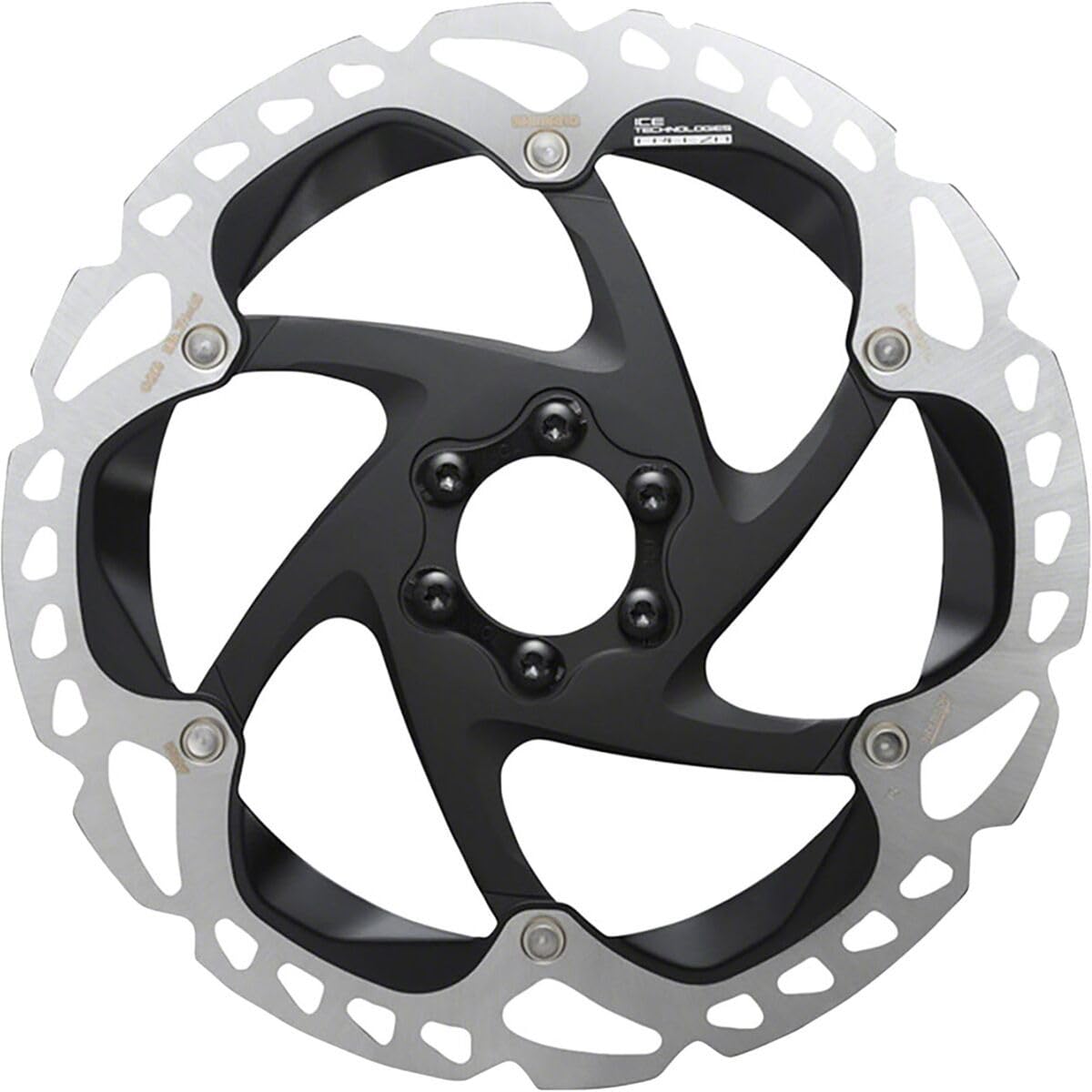 SHIMANO RT-MT905 M 180mm ROTOR 180mm 6-BOLT TYPE SILVER/BLACK