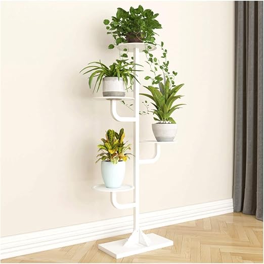 JKL-Soportes para plantas Soporte de flor de metal, Balcón en casa ...