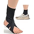 Furlove Drop Foot Brace, AFO Foot Drop Brace for Walking, Drop Foot Brace with Shoes, Soft Night Splint for Foot Drop, Foot Drop Brace for Sleeping, Adjustable Ankle Brace (Right)
