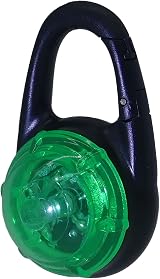 Fetch 50 Waterproof Clip-on Flashing Light Green LED Adventure Light view 3