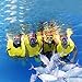 Auto-Vox Adult Portable Inflatable Snorkeling Diving Vest for Water safety