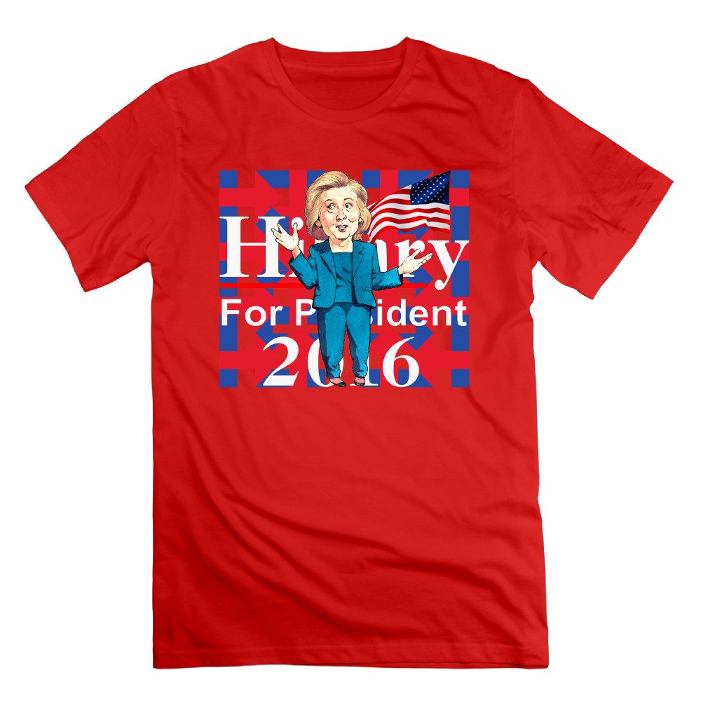 Vansty Hillary Clinton 2016 Short Sleeves T Shirt For Brother