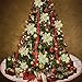 Awtlife Burlap Snowflake Christmas Tree Skirt 30