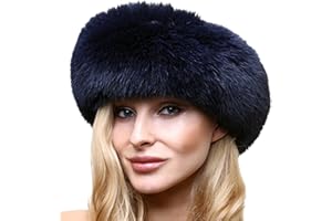 PMIYS Womens Faux Fur Hat Winter Russian Hats Warm Skiing Hat Fluffy Earmuff Hat