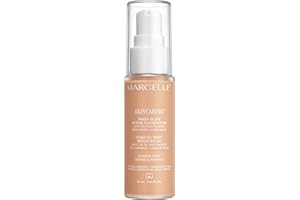 Marcelle Skincaring Inner Glow Serum Foundation, Classic Ivory, Dewy Finish, Long-Lasting, Hypoallergenic, Fragrance-Free, Pa