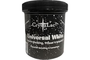 CraftNique Universal White DIY Stain Blocking, Bonding, Tintable Paint and Primer (Pint)
