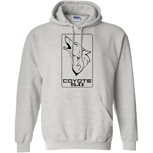 Amazon.com: WheelSpinAddict 5.0 Coyote S550 S197 Pullover Hoodie