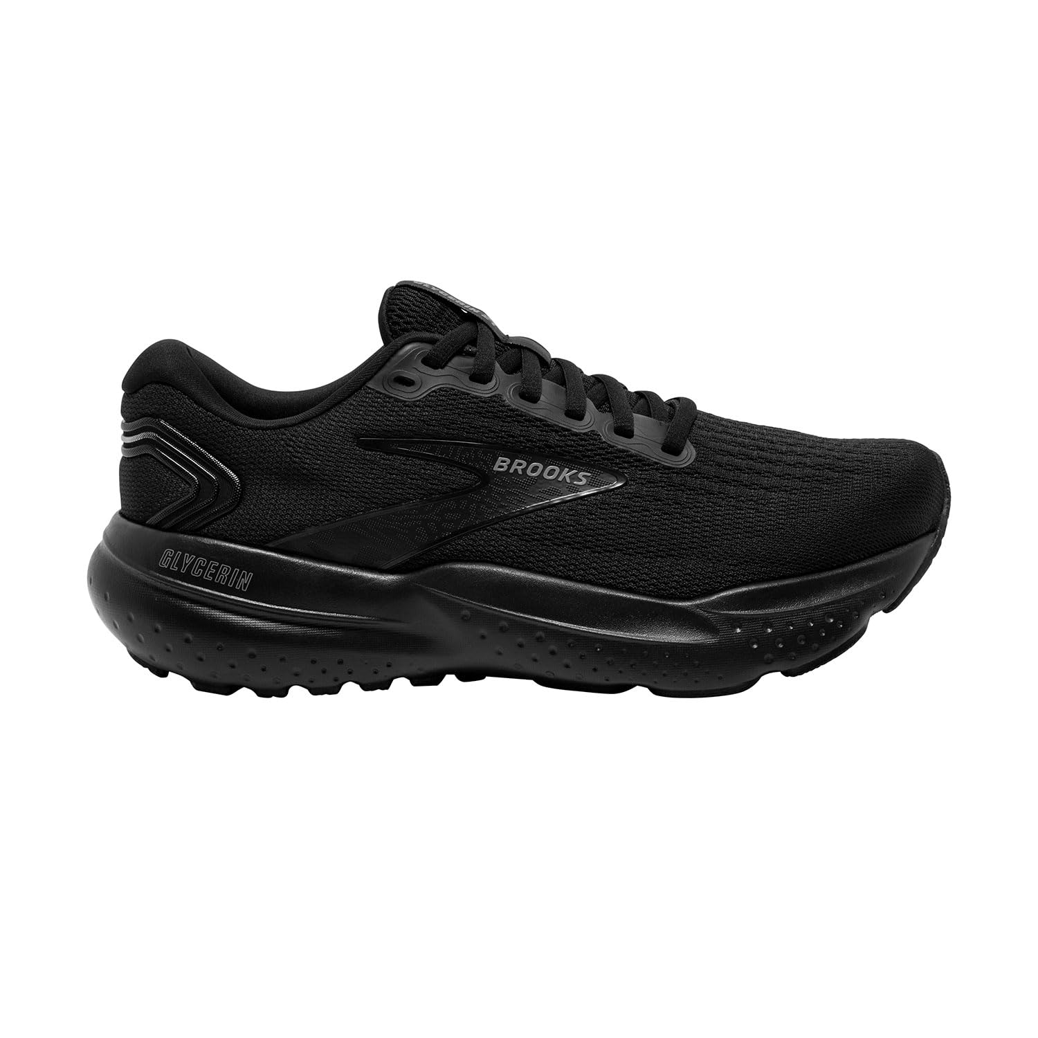 Brooks Men’s Glycerin 21 Neutral Running Shoe - Black/Black - 12 Medium Image