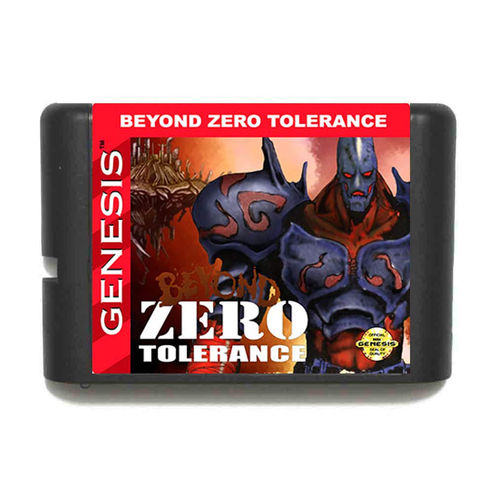 ROMGame Beyond Zero Tolerance 16 Bit Md Game Card For Sega Mega Drive For Genesis