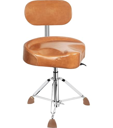 Amazon.com: Tama Ergo-Rider Quartet with Backrest - Black