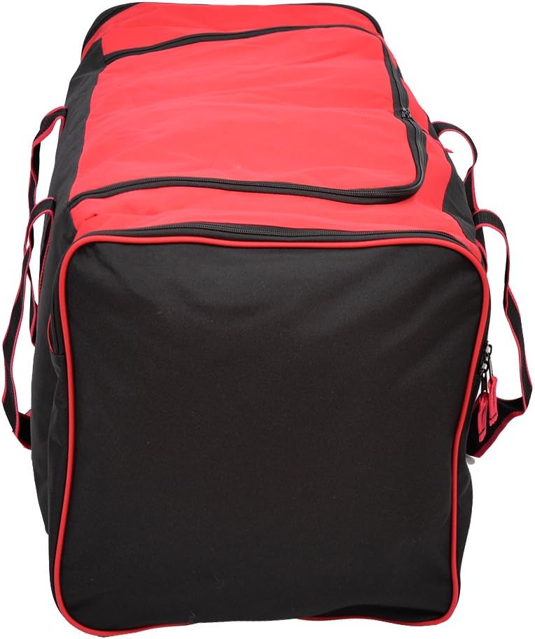  | Jetstream 36 Inch 3-Pocket Hockey Equipment Duffle Bag (Red) | Sports Duffels
