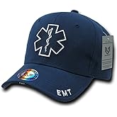 Rapid Dominance Unisex Adult Deluxe Embroidered Law Enforcement Caps - EMT Cross