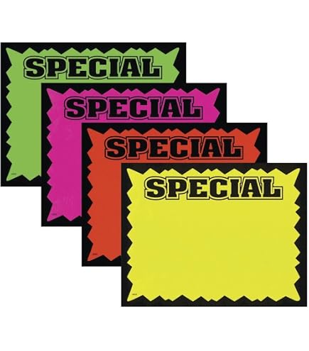 80pcs Star Burst Signs,7x5.5in Blank Price Tag Stickers Pricing Tags,Sale,New