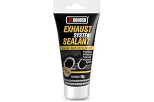 LOCBONDSO High Temp Muffler and Tailpipe Sealer - Exhaust System Sealant - Muffler Repair Kit for Auto Exhaust, Mufflers, Tai