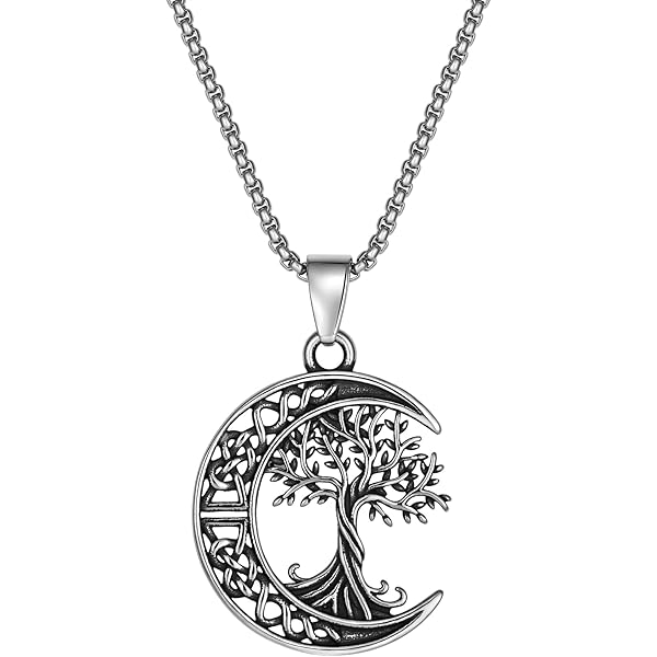 Stainless Steel Men's Star Of David Pendant On Black Shadow Rolo Box Chain Necklace, 22