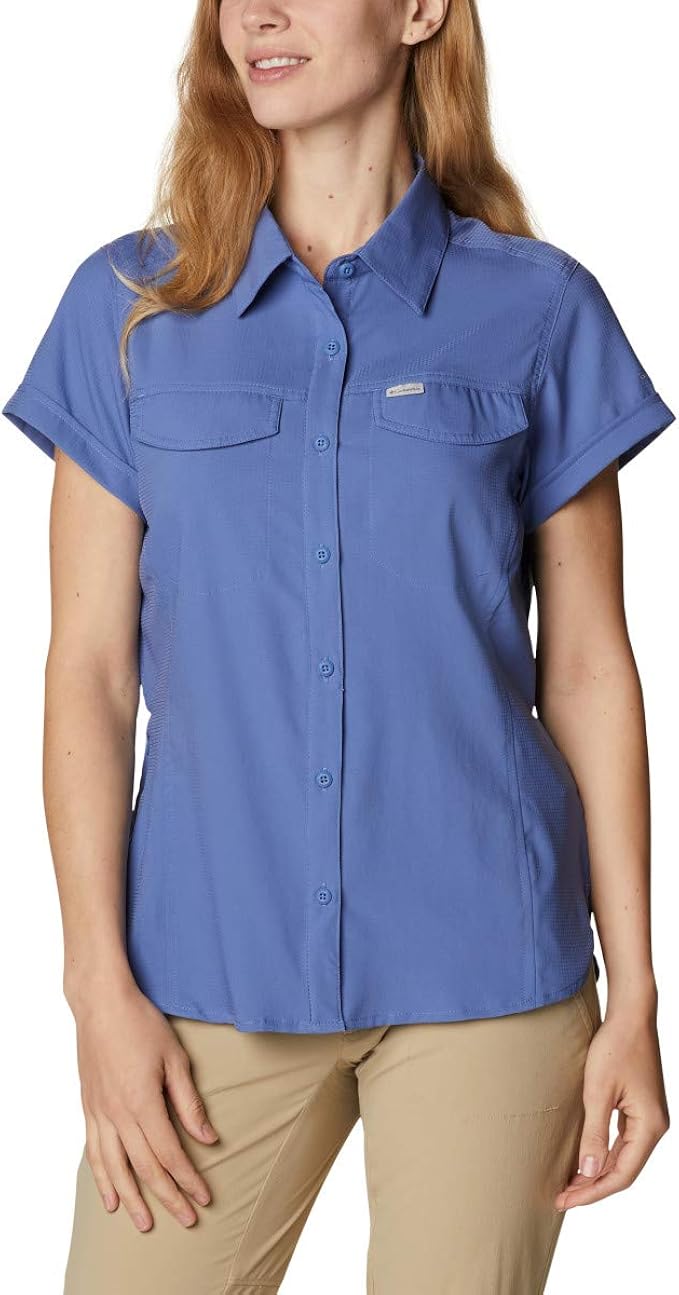 Columbia Women's Silver Ridge Lite Short Sleeve Hiking Shirt Amazon.co