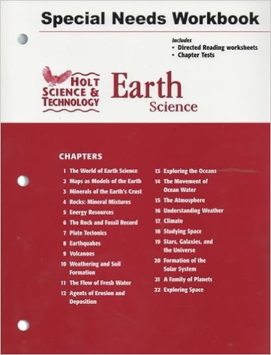 Amazoncom Holt Science Technology Earth Science