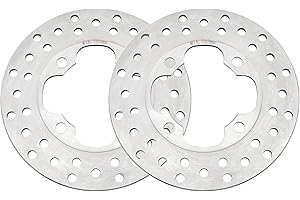 M MATI 2PCS Front Brake Disc Rotor for Honda Rancher 420 TRX420FE/FM/TE/TM/FPE/FPM 2007-2013 Rancher 420 TRX420FA/FPA 2009-2014 45251-HP5-601 45251-HP5-A51