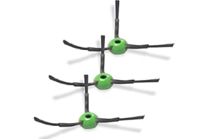 DETETAP Replacement Side Brushes for iRobot Roomba i & j & e Series i1+/i2+/i3+/i4+/i5+/i6+/i7+/i8+/j6+/j7+/j8+/e5/e6 Robot Vacuum Cleaners (Pack of 3)