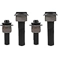 Silscvtt Set of 4 Engine Cradle Front Subframe Crossmember Bushing Kit Replacement for Nissan Juke Leaf Rogue X-Trail Renault Koleos 2008-2015 54466-JD000